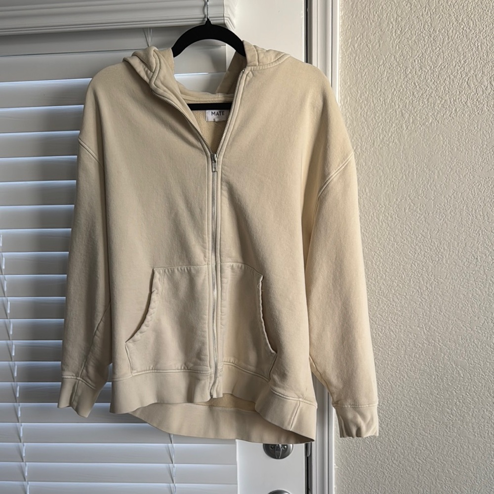 Mate the Label Zip-Up Hoodie